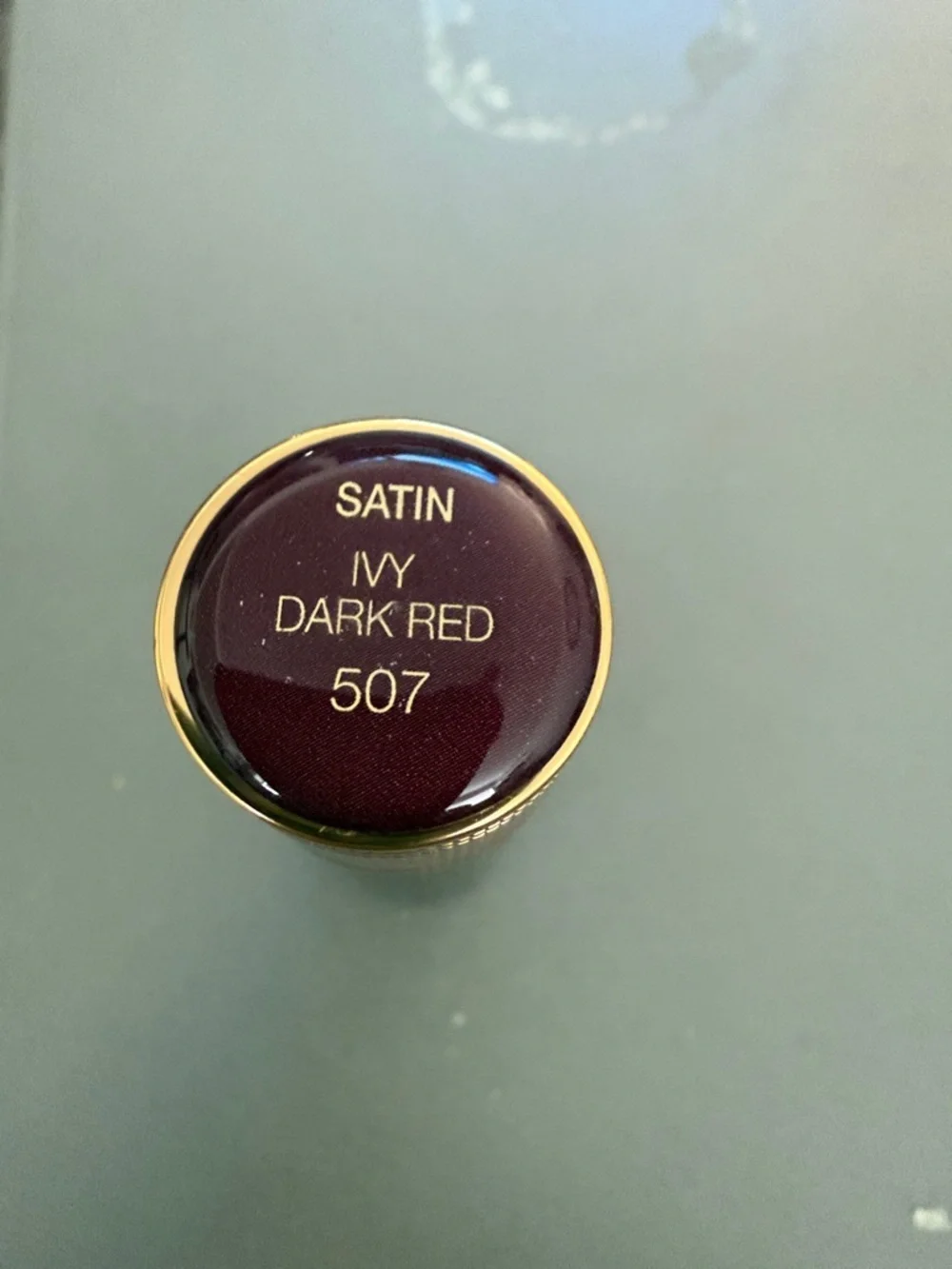 NEW Gucci Satin Ivy Dark Red 507 Lipstick